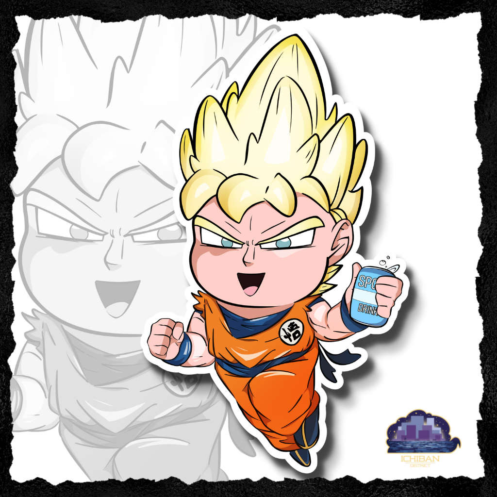 Goku Sticker Ichiban District