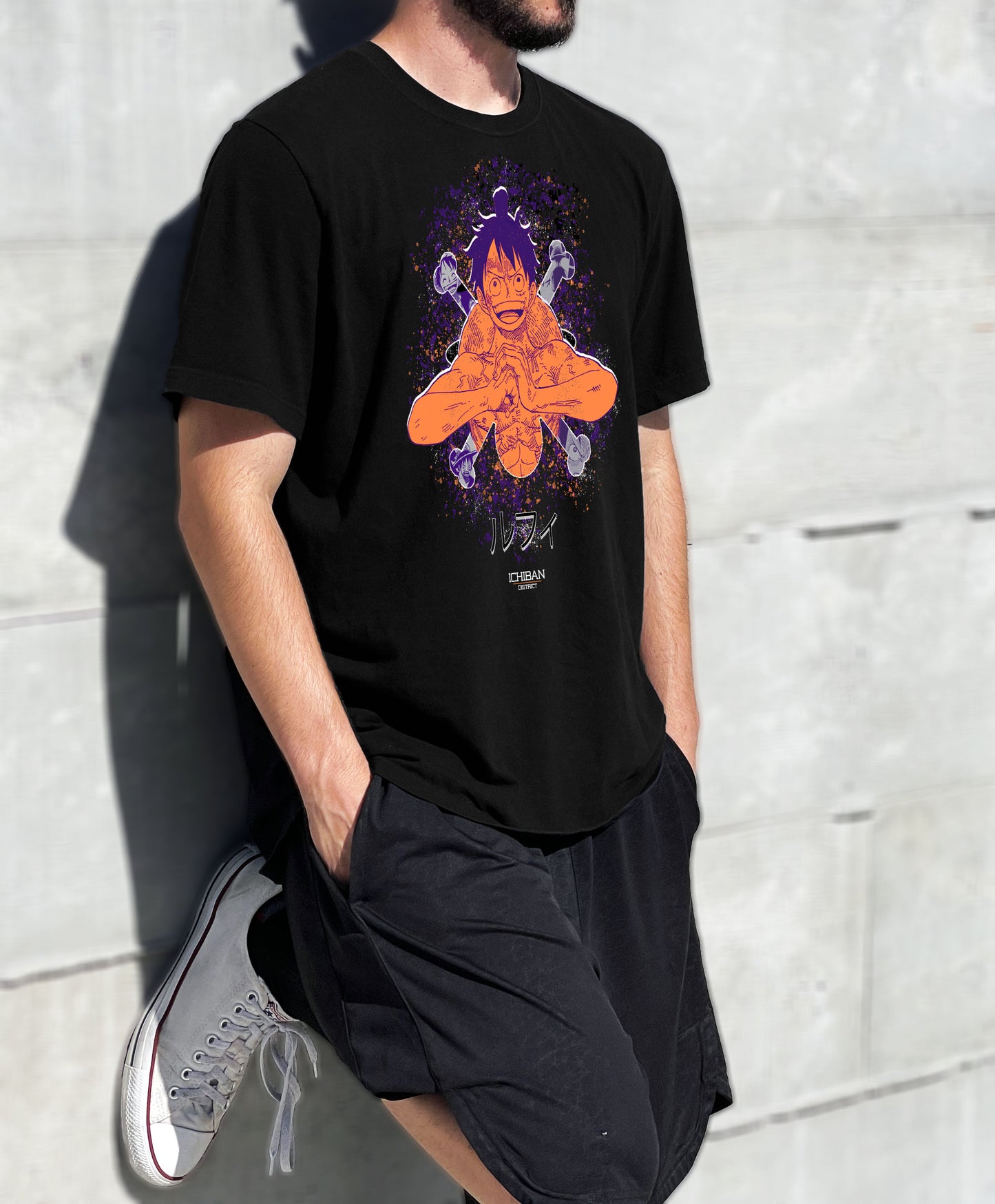 Luffy T-Shirt - Graffiti Collection