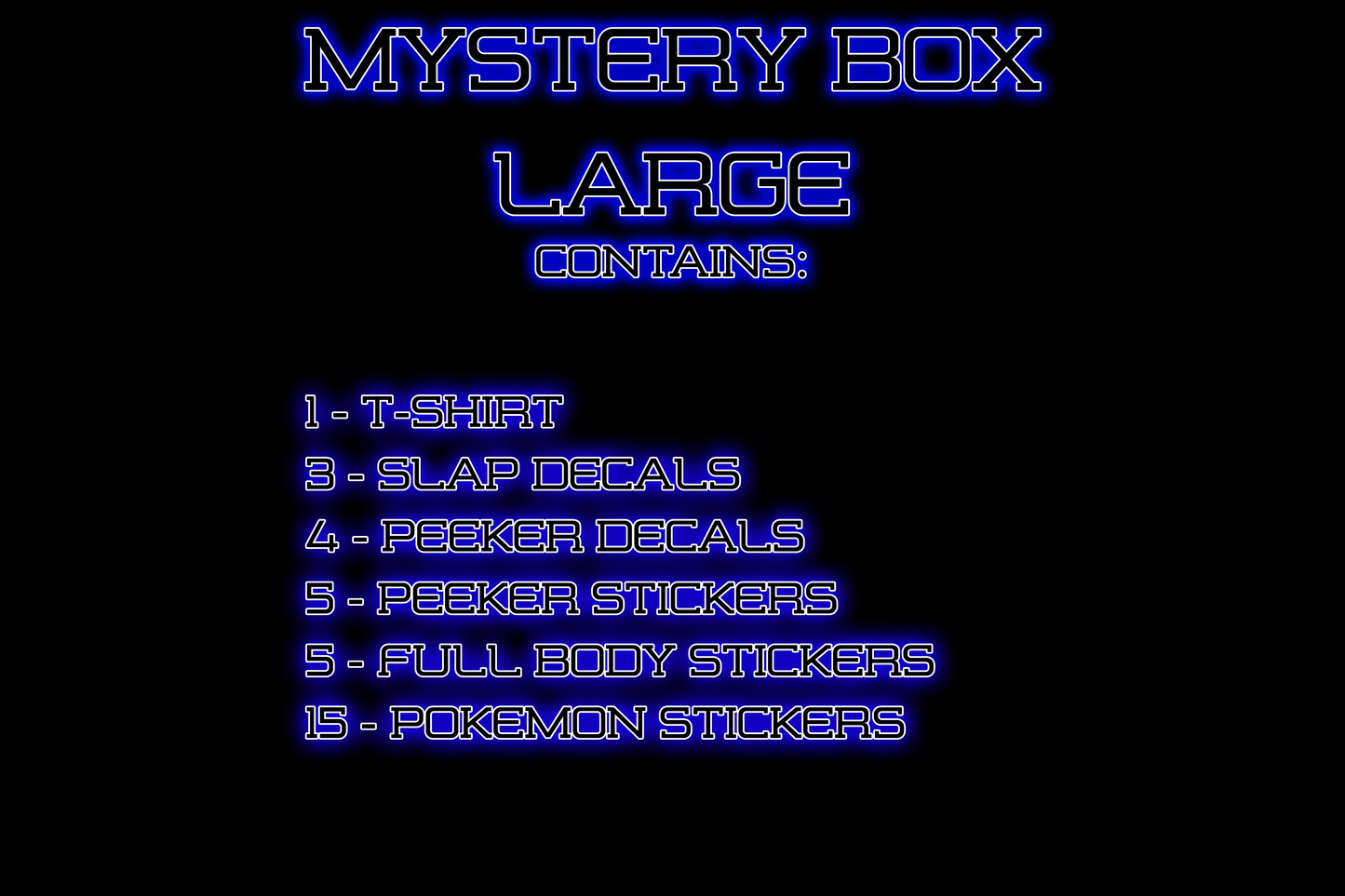 Mystery Box - Large