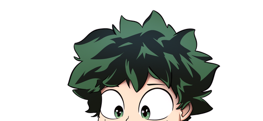 Deku Peeker Decal