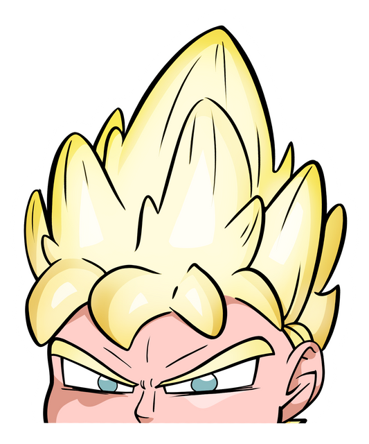 Goku Peeker Decal